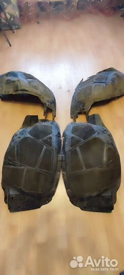 Подкрылки на Опель astra