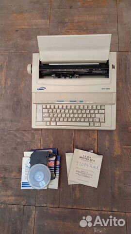 Электрическая печатная машинка Samsung SQ-1000