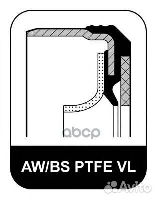 Сальник Re MAN 120x140x13 тефлон 766.829 Elring