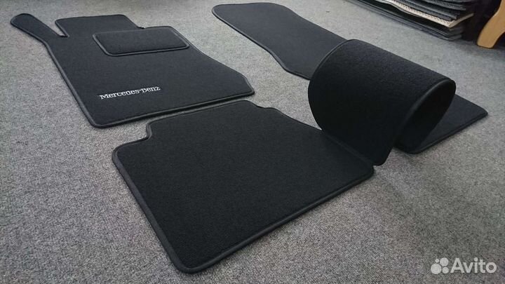 Автоковрики для Mercedes-Benz w210, петлевые