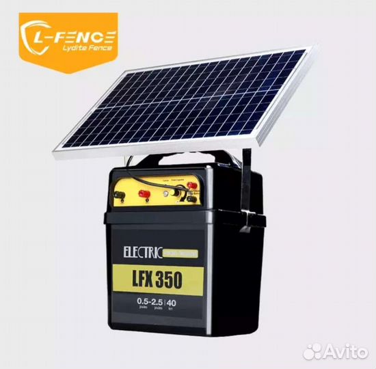 40 км Электропастух на солнечных батареях