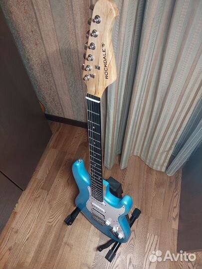 Электрогитара rockdale blue metalic