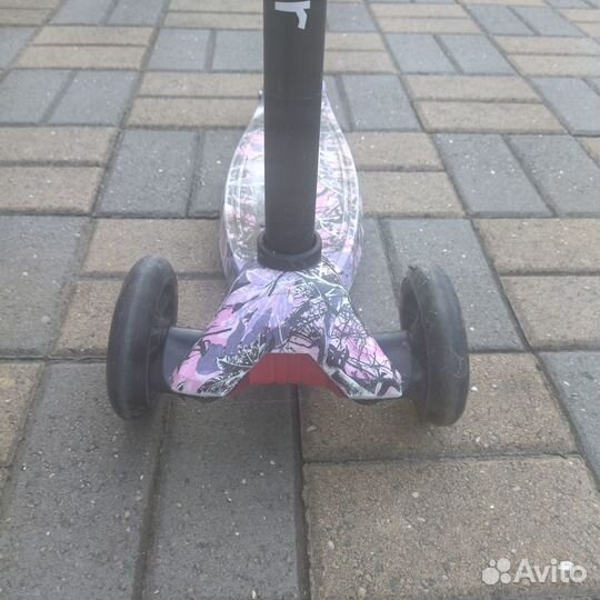 Самокат детский трехколесный бу