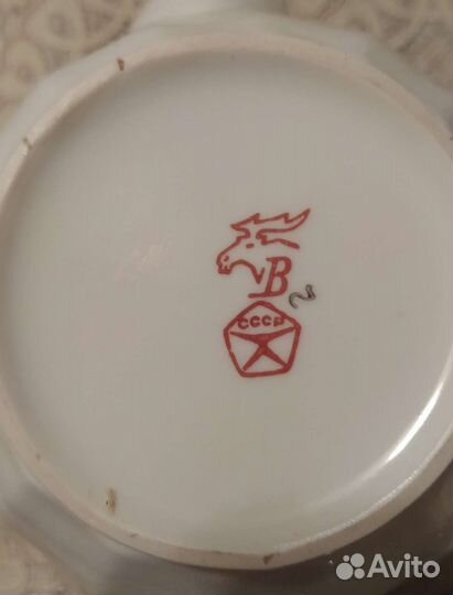 Отдельные предметы чайной посуды СССР