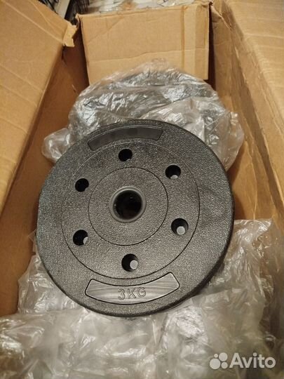 Гантели 34кг