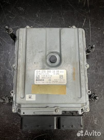 Эбу двигателя мерседес w218 cls500