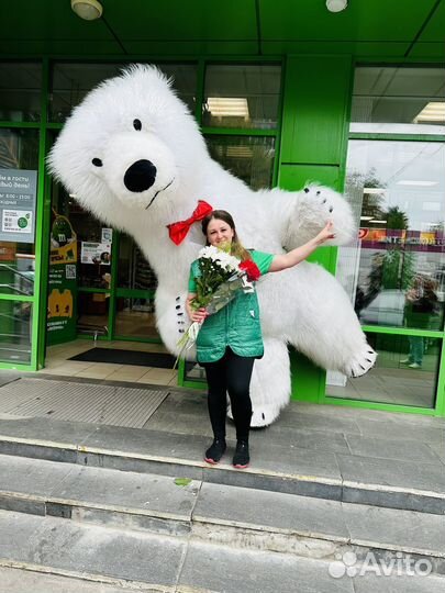 Белый Мишка поздравление