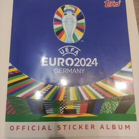 Наклейки topps euro 2024