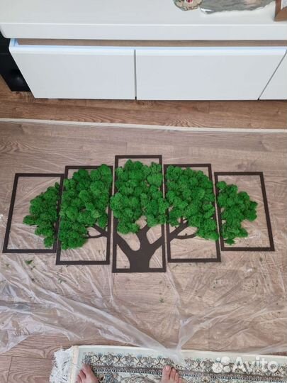 Пано из мха стабилизированного