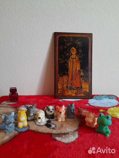 Игрушки резиновые, Россия (Огонёк и др. фирмы)