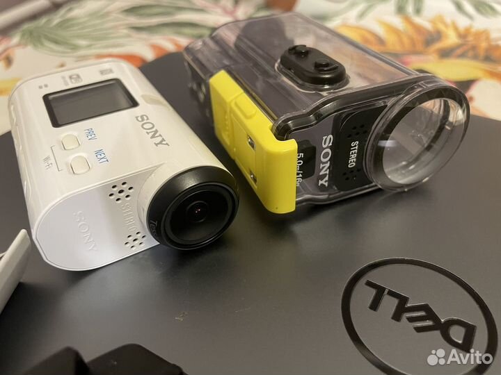 Экшн камера sony hdr as100v
