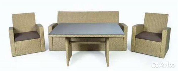 Садовая мебель из ротанга от производителя