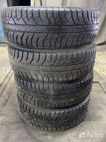 Зимний комплект колес r14 на daewoo nexia