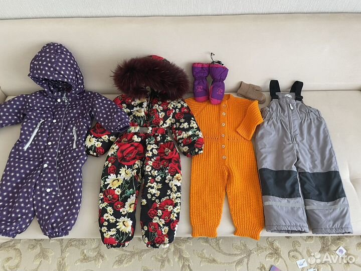 Пакет одежды для девочки 86 92
