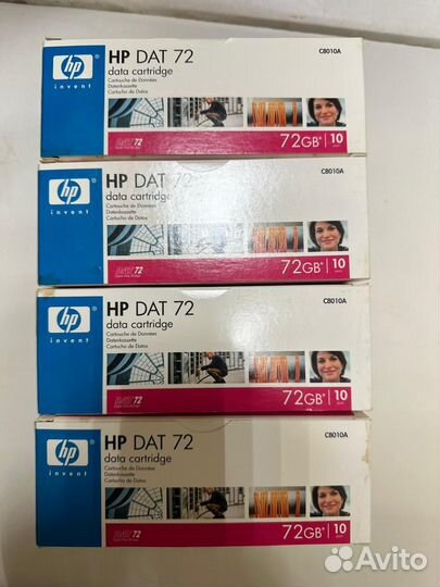 HP картридж DAT data cartridge 72 (170M) (C8010A)