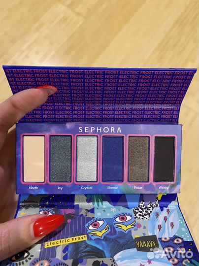 Палетка теней оригинал лимитка Sephora подарок