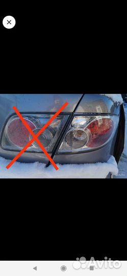 Фонари задние Мазда 6gg