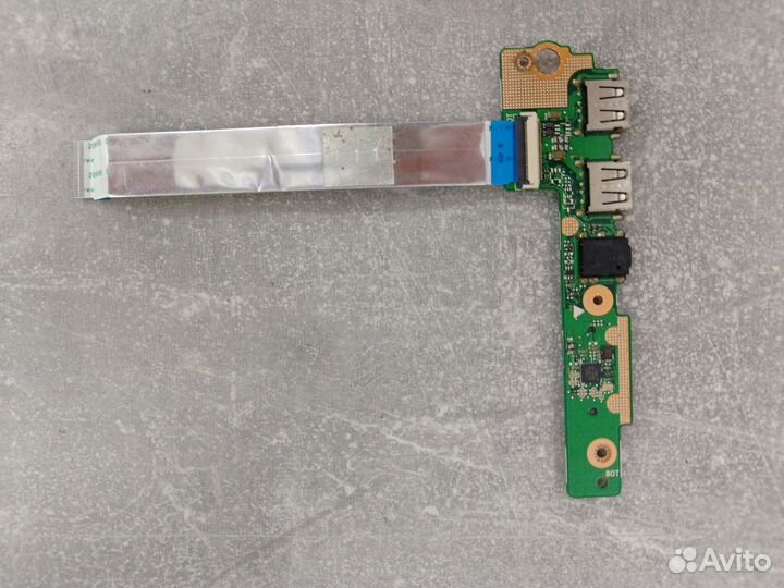 Доп плата audio, USB, картридера Asus X502C X402CA