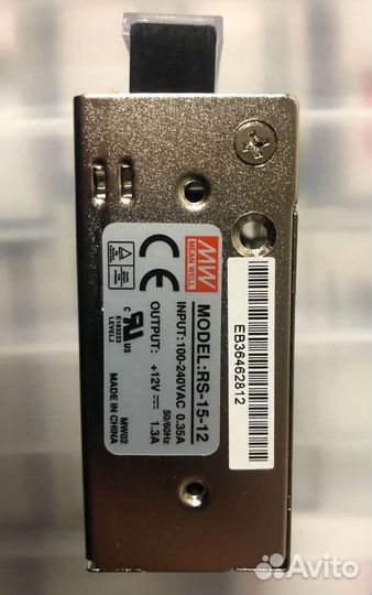 Блок питания 12v 1,3a