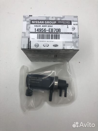 Клапан вакуумной системы nissan 14956EB70B