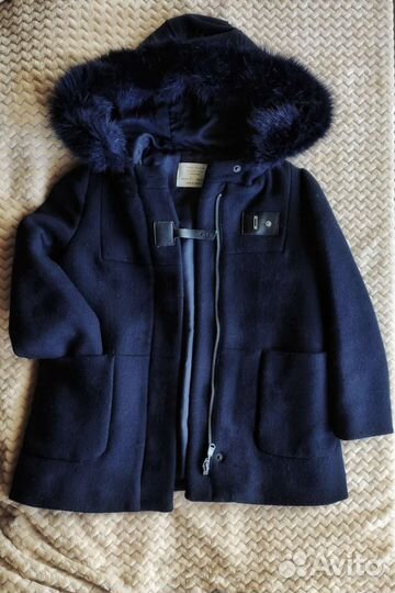 Пальто для девочки zara 122