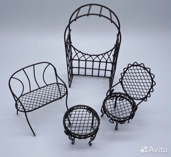 Металлическая мебель, миниатюры ScrapBerrys