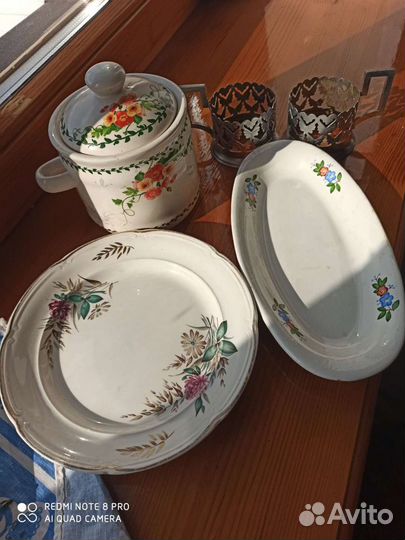 Фарфоровая посуда СССР зик конаково 1950 года и кф
