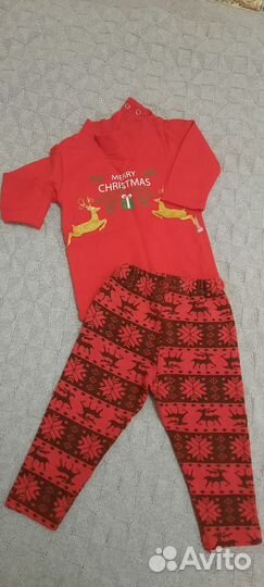 Костюм детский новогодний утеплённы 6-9 мес
