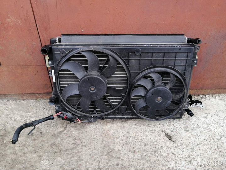 Касета Радиаторы вентилятор Гольф 6 1.4 TSI в сбор