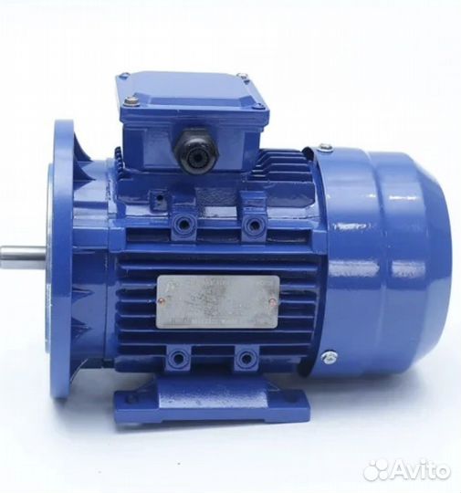 Асинхронный трехфазный электродвигатель 0.75 кВт (MS 80M2-0.75кВт-4 (B35)