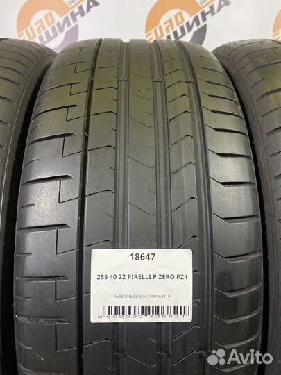 Pirelli P Zero PZ4 255/40 R22 95V