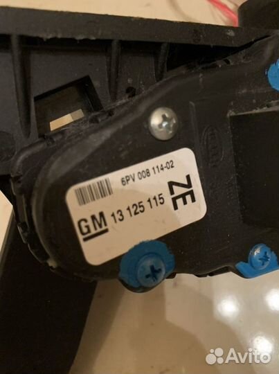 Педаль газа Opel Zafira B/ Astra H