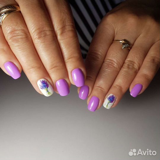 Маникюр гель лак