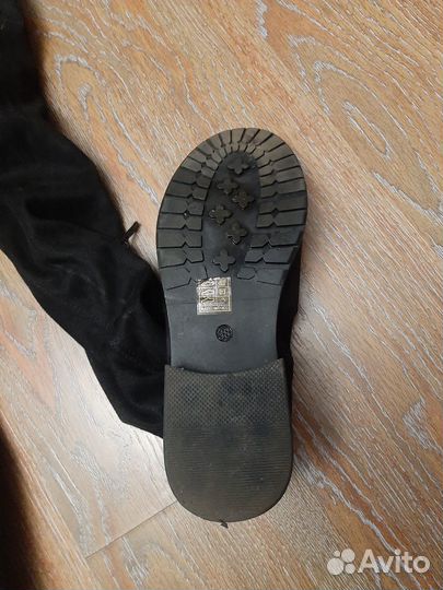 Сапоги женские ботфорты демисезонные 38