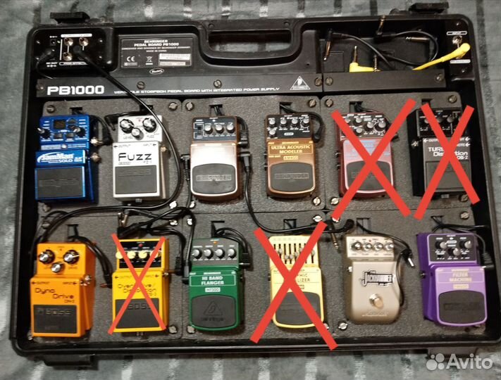 Гитарные педали эффектов