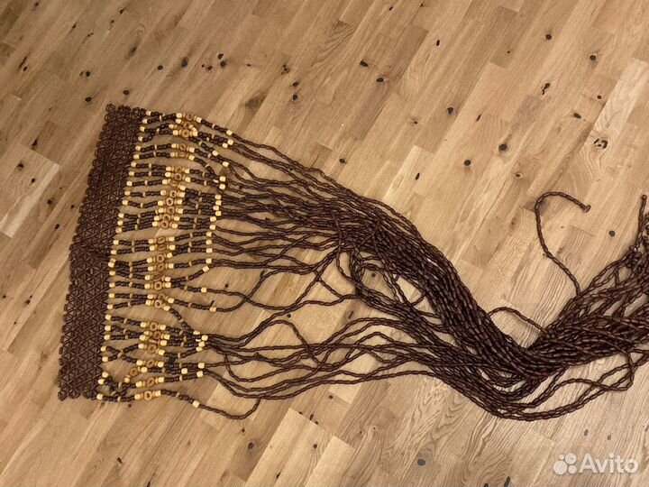 Деревянная штора занавес перегородка