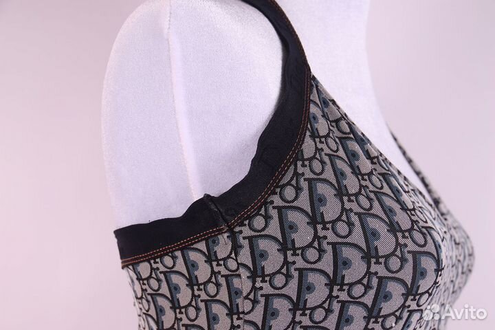 Christian Dior Galliano Monogram топ и юбка