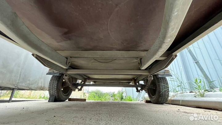 Прицеп с тентом 1.7м Мзса размер кузова 3.15х1.35