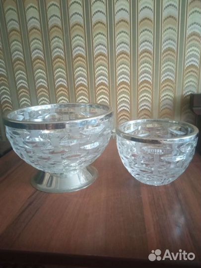 Синий вазы цветное стекло