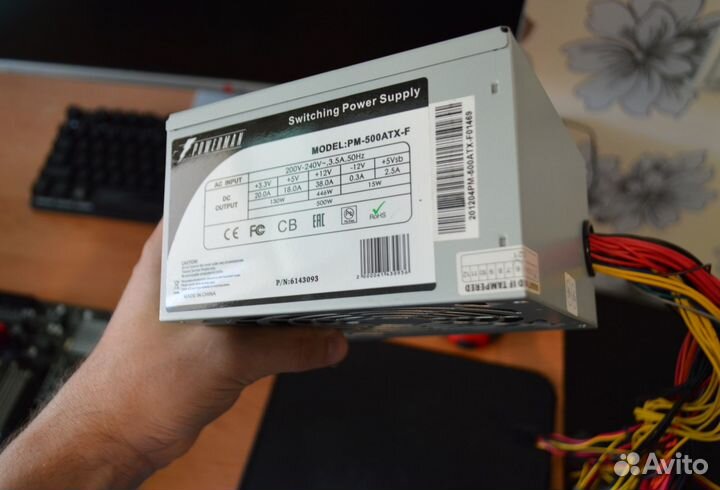 Блок питания Powerman 500W (PM-500ATX-F)