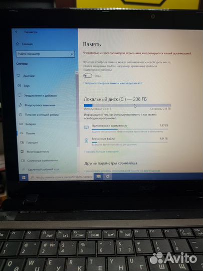 Ноутбук acer aspire 5560g