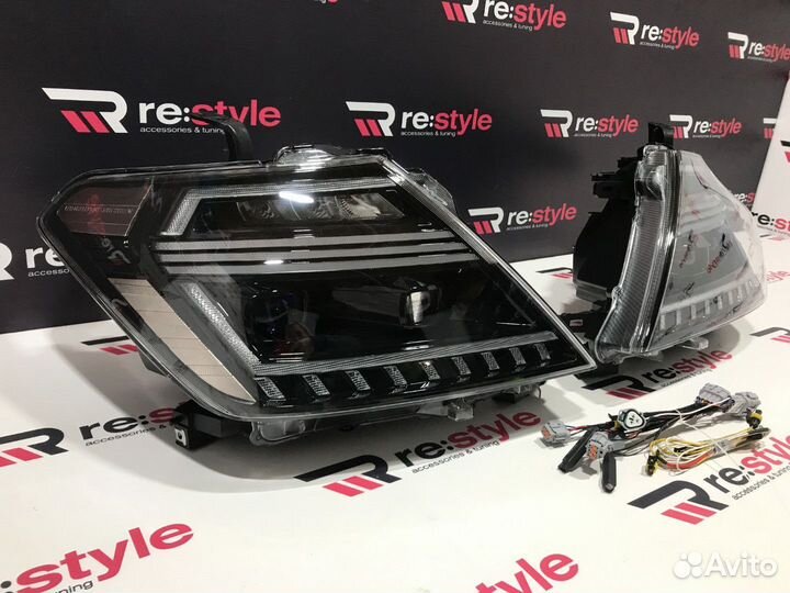 Фары Nissan Patrol 62 Тюнинг LED czhk