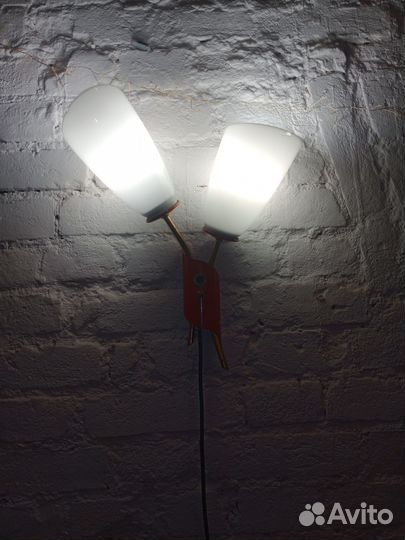 Светильник настенный СССР 1962Г винтаж