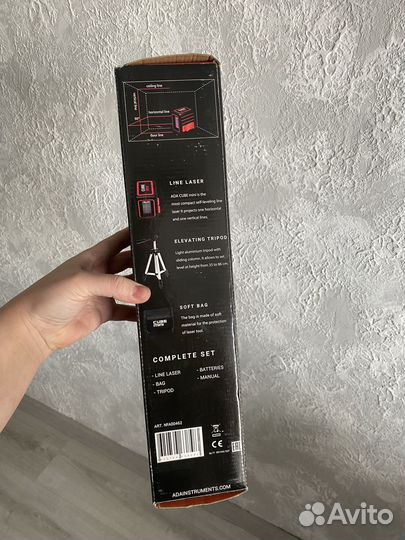 Лазерный уровень ada cube mini