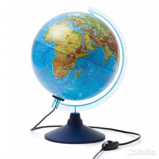 Глобус физико-политический с подсветкой Globen IN