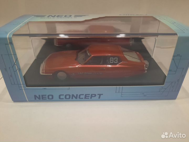 Citroen SM Bonnevile 1/43 NEO