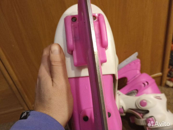 Коньки 33-35 размера раздвижные