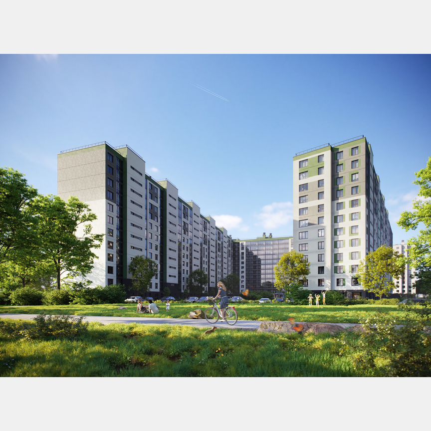 2-к. квартира, 42 м², 9/12 эт.