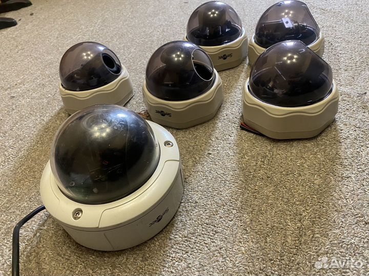 Камеры видеонаблюдения купольные уличная