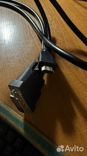 Кабель hdmi dvi-d 2m e321484 awm style 20276 vw-1